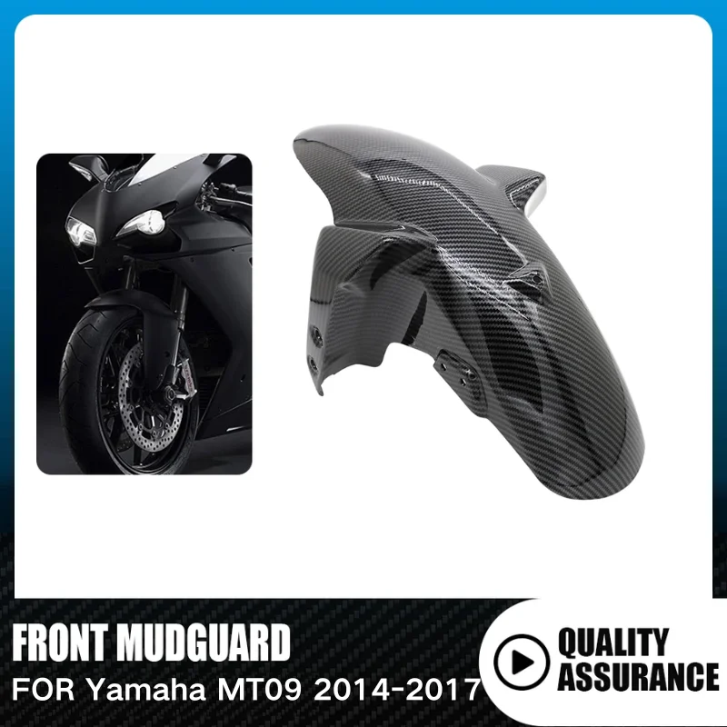 

For Yamaha MT09 MT- 09 MT 09 2014 2015 2016 2017 ABS Motorcycle Front Tire Fender Fairing Splash Guard Mudguard Mud Flap Guard