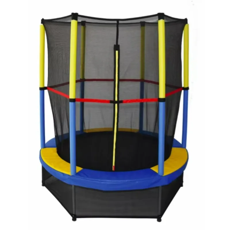 

55Inch Round Trampoline Stable Rebound Design For Fitness Jumping And Indoor Recreational Sports Use