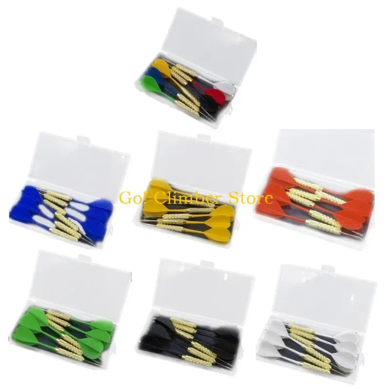 Q84C 6 قطع من السهام ذات الأطراف الفولاذية الاحترافية استبدال سهام التدريب بإبرة من الفولاذ الصلب