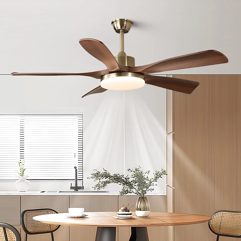 2026 Fan Light, American Retro And Simple, Chinese Ancient Style Grand Living Room, Dining Room, Bedroom Home Led Integrated