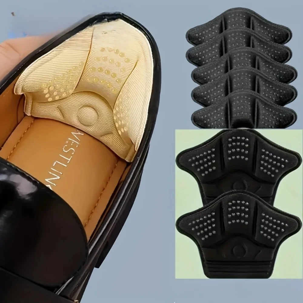 3Pair Heel Stickers Heel Protectors Sneakers Shrinking Size Insoles Anti-wear Feet Shoe Pads Adjust Size Heel Cushion Inserts