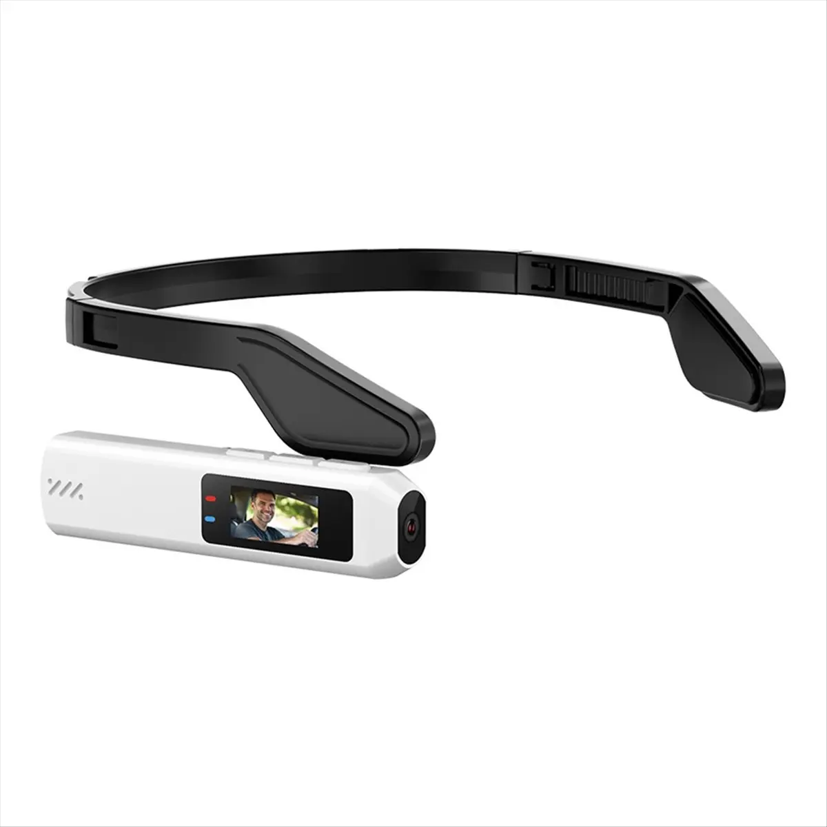 A26Z S111 2.7K Wi-Fi HD Body Camera Head Wearable Vlogging Digital Camcorder 12 MP 2.7k 60FPS Photopraphes Filming White