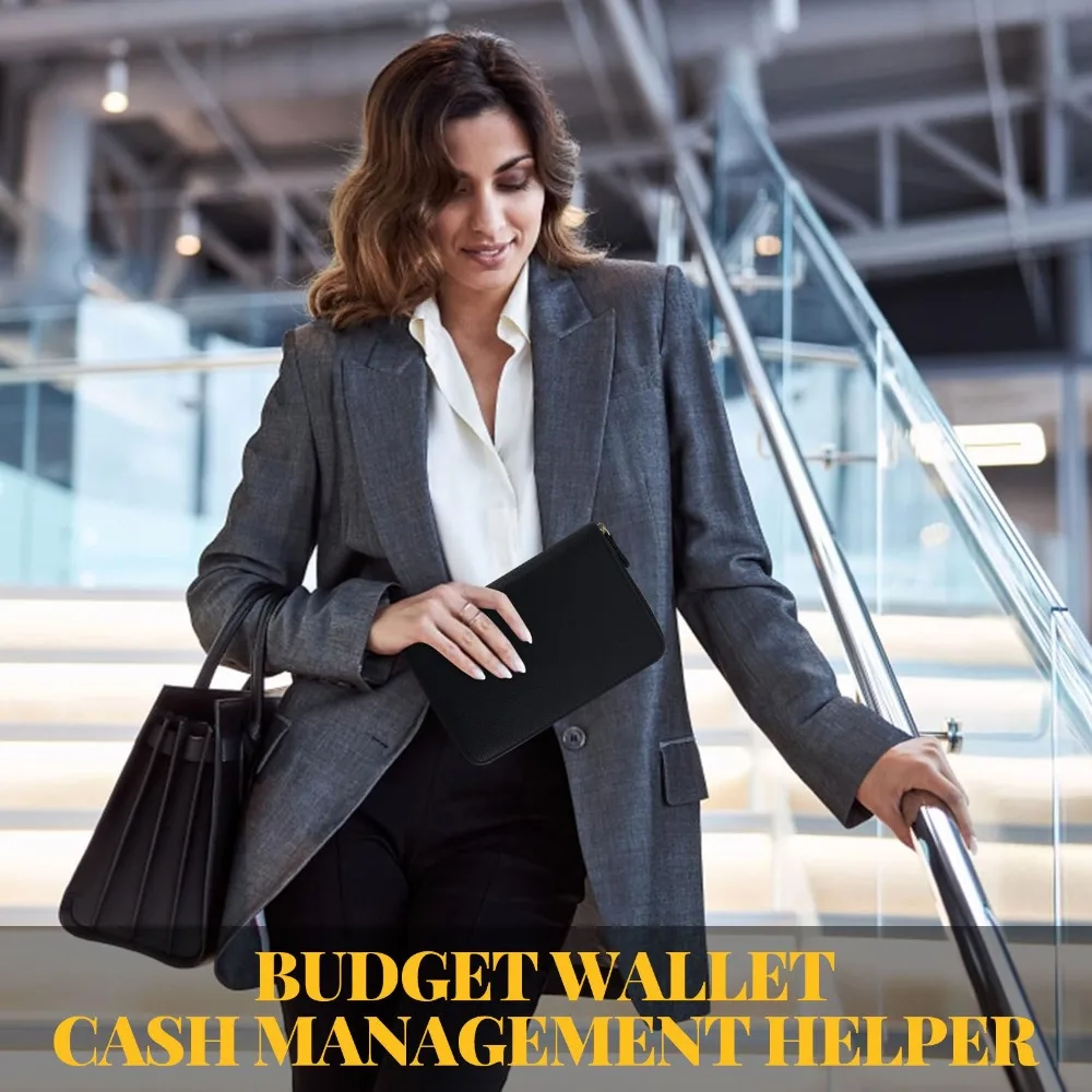 New Waterproof Fashion Coin Purse Multiple Card Solid Color Coin Purse Large Capacity PU Leather Card Holder