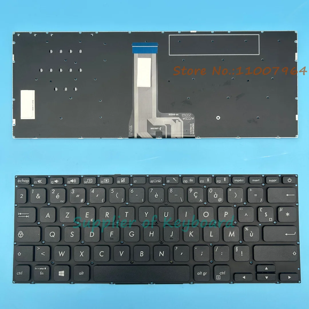 New English/UK/Spanish/French Keyboard For ASUS A412 A412DK A412DA A412FA A412UB A412UF X412 X412F X412FA X412U X412UA X412UB
