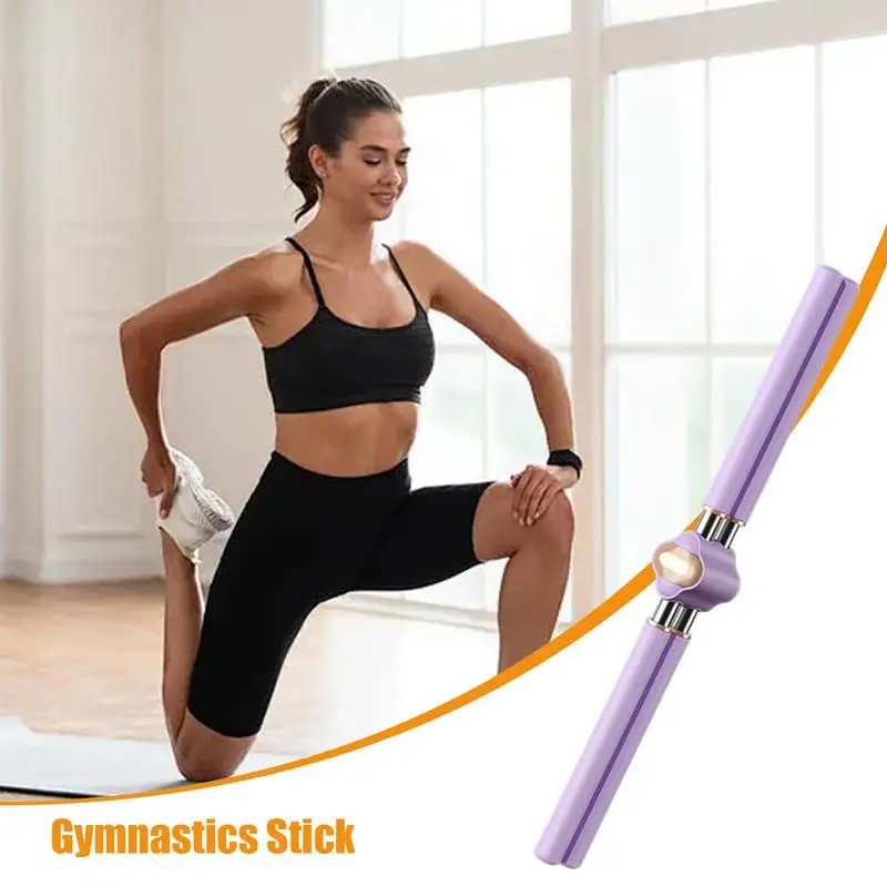 New Yoga Pole Open Shoulder Beauty Back Posture Corrector Stick Open Back Multi-Use Posture Corrector Yoga Stick Sport Equipment