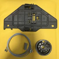 Kit de reparación de regulador de ventana, conjunto delantero derecho 402216E para Citroen C3 MK2 5 puertas