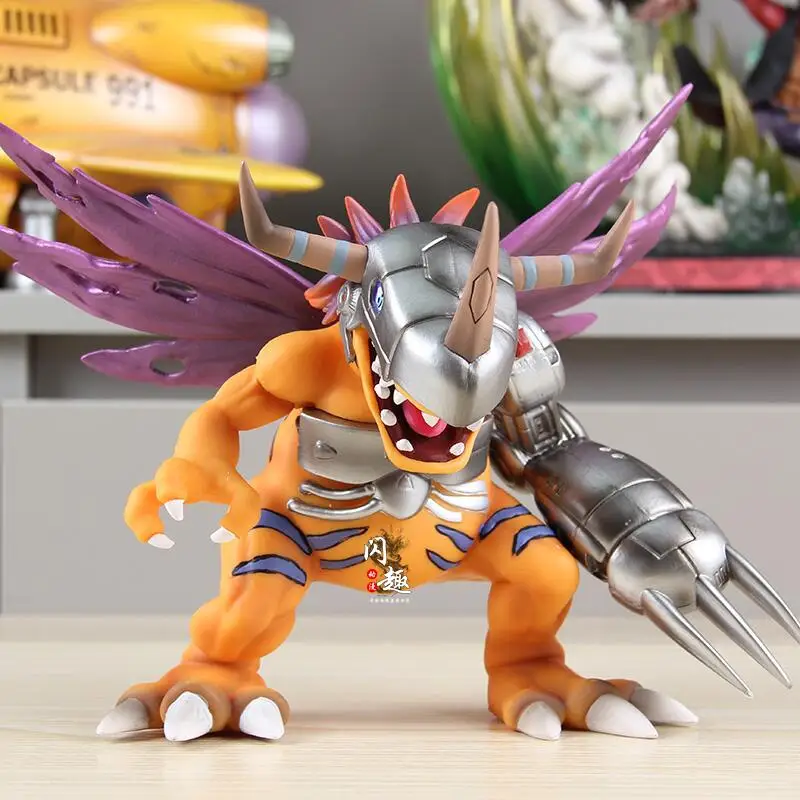 

19 см GK Digimon механический тираннозавр рекс портативный мир Атлас II аниме модель орнамент мужской подарок модная игра модель периферия