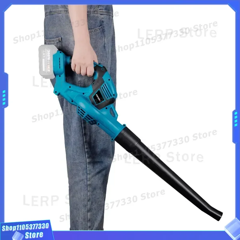 2000W Cordless Electric Leaf Blower 18000RPM High Power Snow Cleaner 6.9m Min Air Volume Portable Garden Tool for Outdoor Use