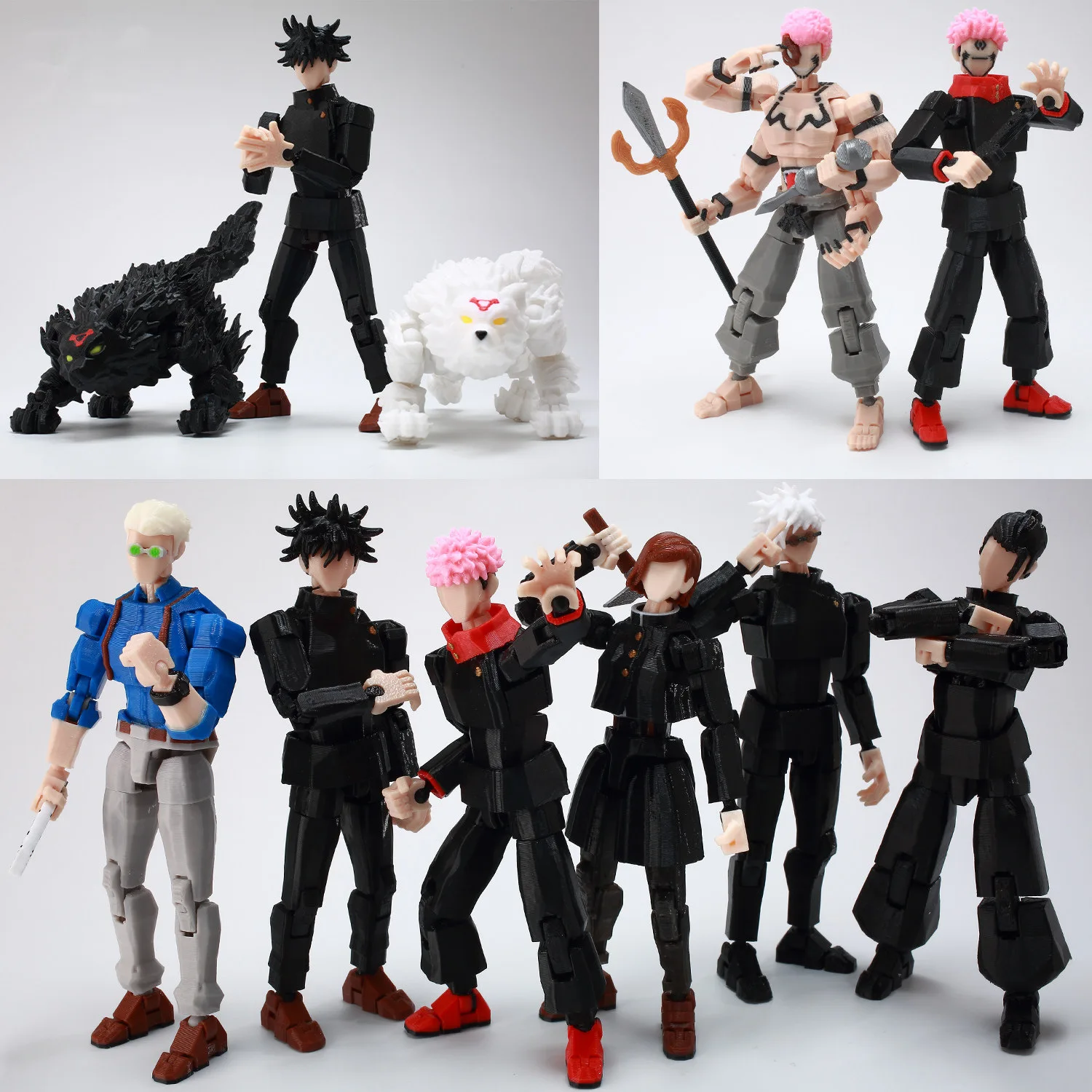 呪術廻戦 フルキャラクター3Dプリント ラッキー13ドール  - 3D Printing Gundam のレビューと価格