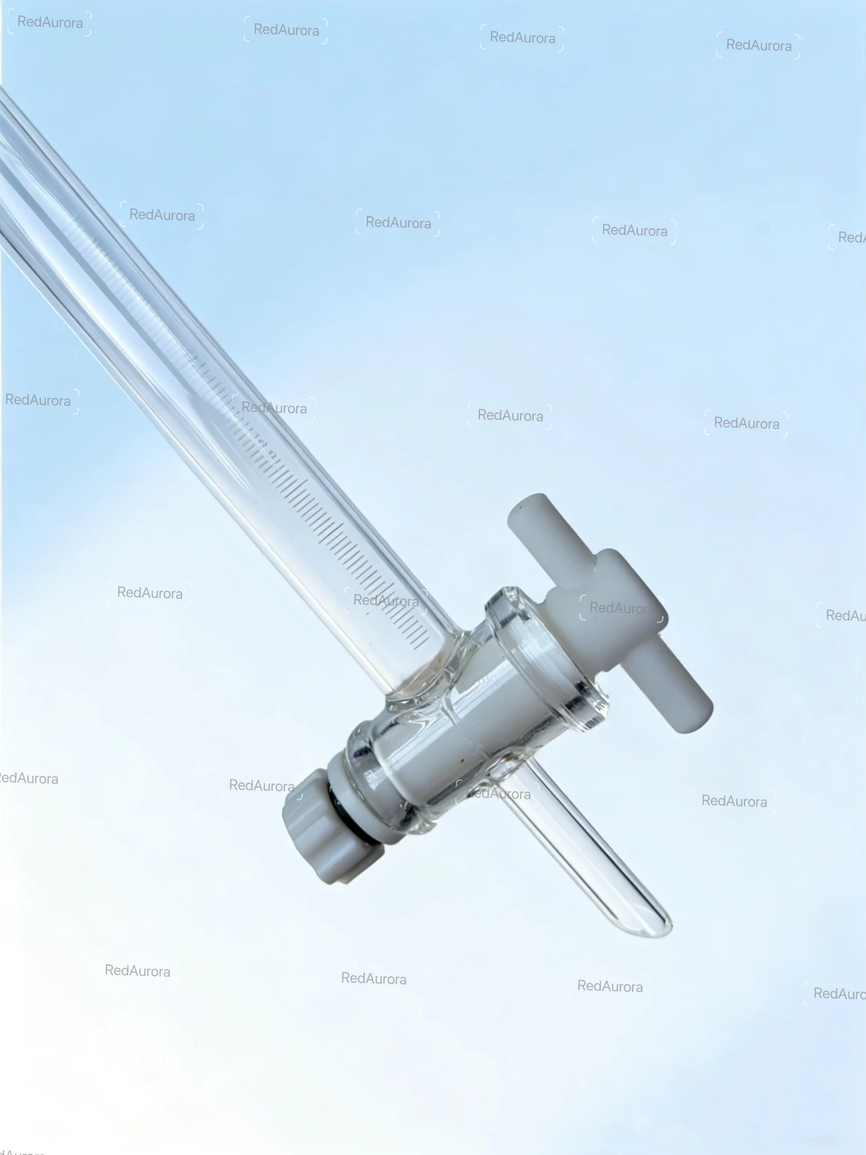 Volatile Oil Tester, Joint  24/29 With PTFE Switch Valve,Heavy Oil Density Greater Than 1, Borosilicate Glass