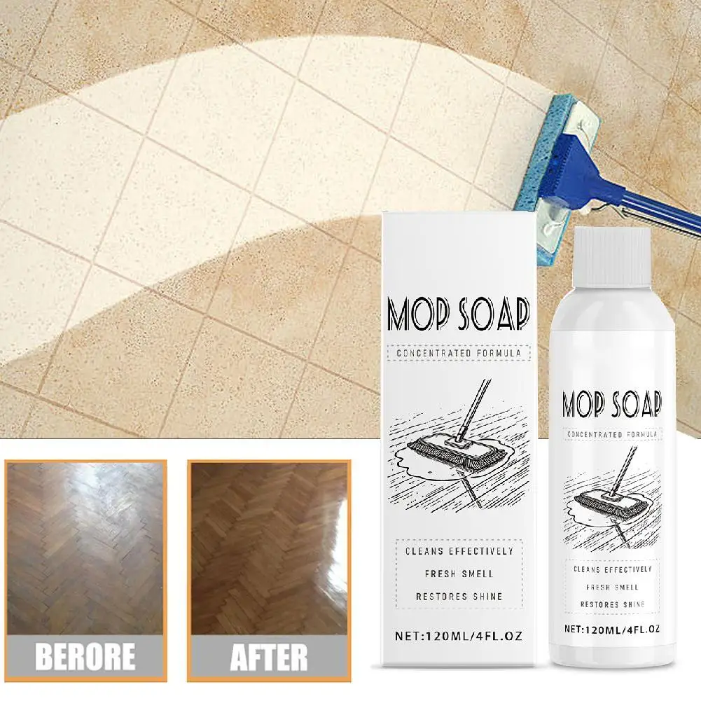 120ml Multifunctional Floor Cleaner Liquid Scratch Stain Granite Cleaner Marble Grease Repair Remover Maintenance Remove Po E5M3