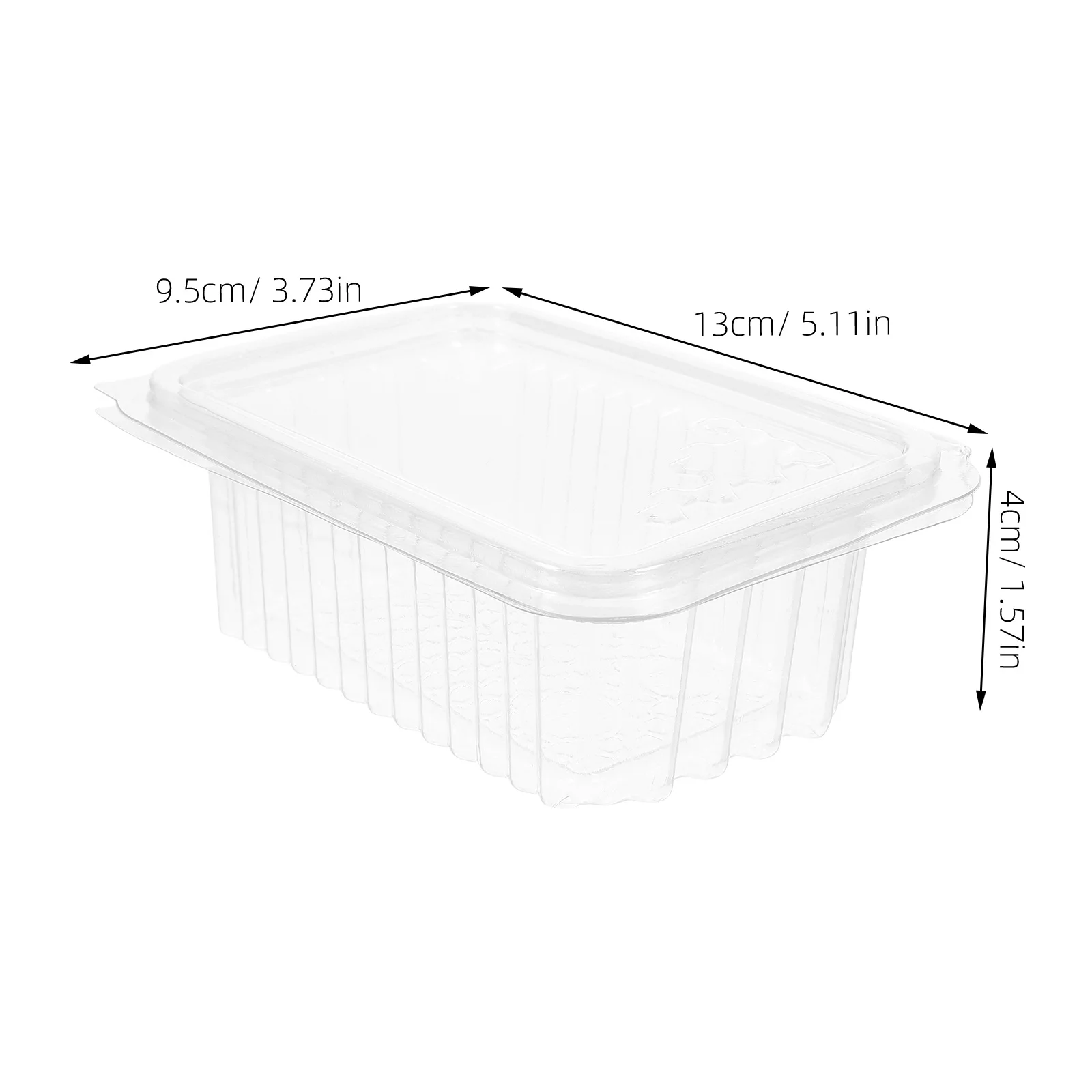 10 قطع من صندوق قرص العسل الشفاف مع غطاء للثلاجة، مستلزمات العسل الصغيرة، ملحقات تربية النحل، معدات العسل #2