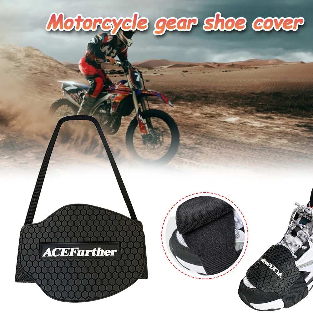 

1Pcs Motorcycle Shoes Protective Pad Anti-Skid Motorbike Gear Shifter Men Shoe Boots Protector Shift Boot Cover Shifter Guards