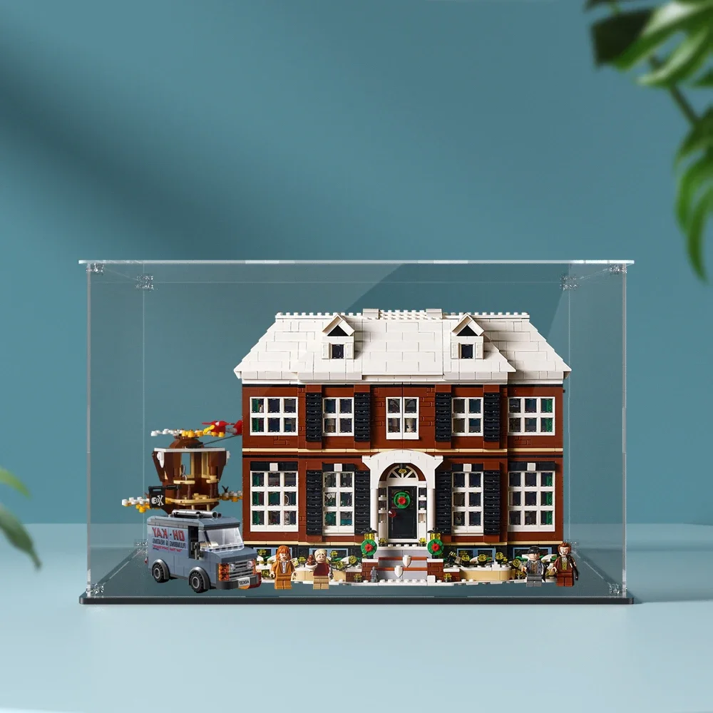 21330 Acrylic display box for lego display case for Home Alone building block dustproof clear   showcase toy bricks storage box