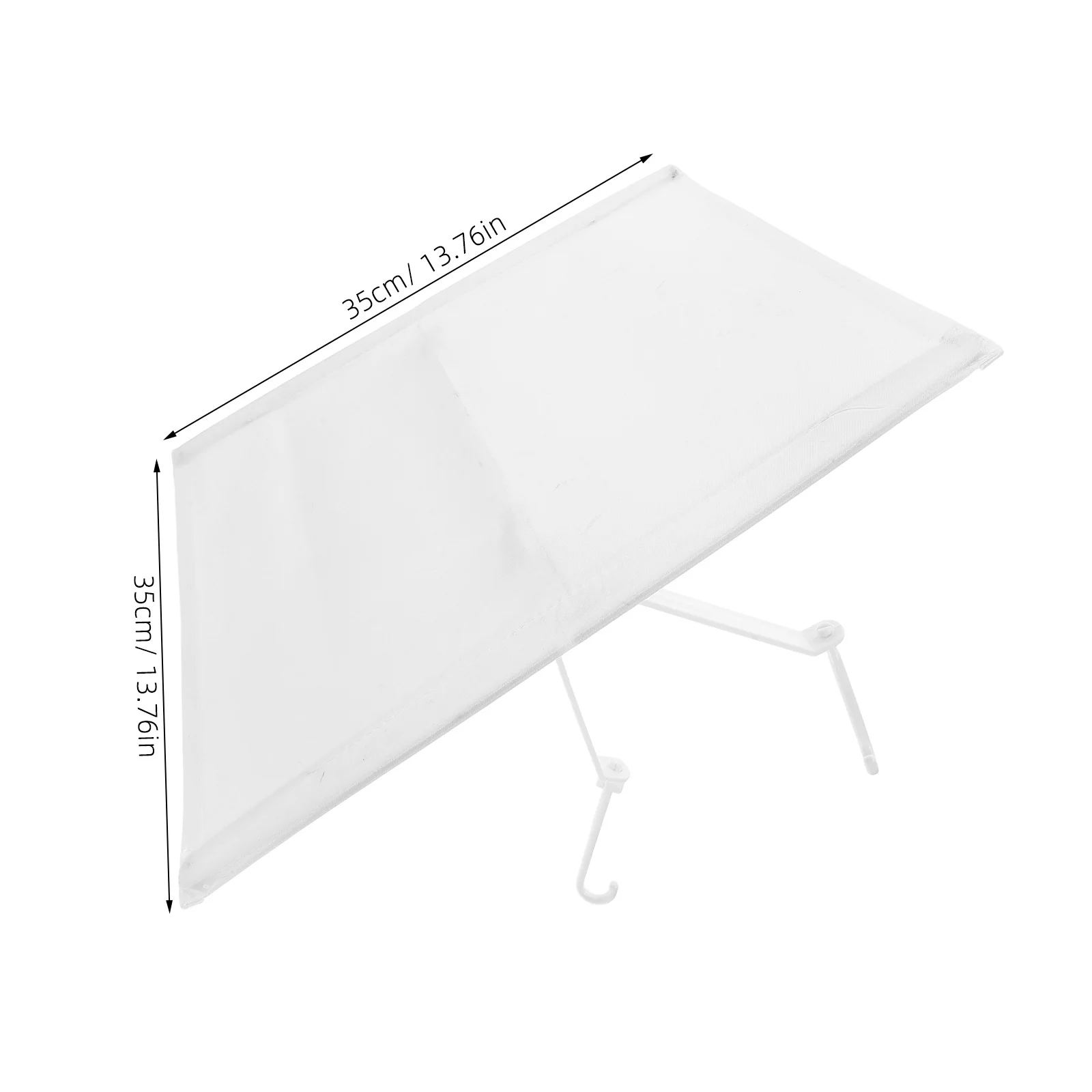 Square Ceiling Central Air Conditioner Windshield Deflector Anti Direct Blow Air Vent Baffle for Home Office Baffle