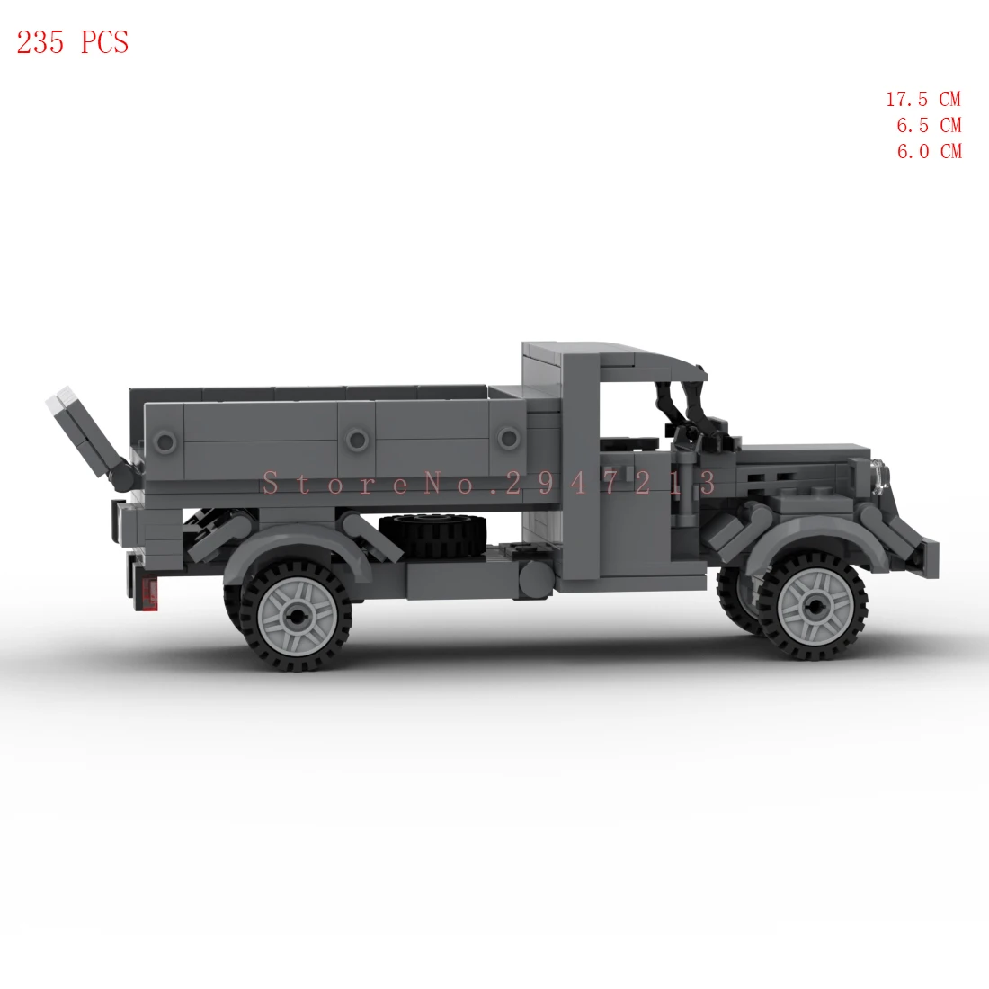 Carrinhos de brinquedo militar da segunda guerra mundial, armas de bloco de construção, tipo lightning, blitz, caminhão, guerra mundial