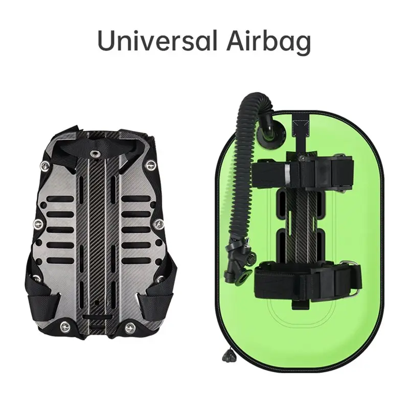 【Big Sale !!】Scuba Diving Set Featuring Carbon Fiber Backplate Tank Adapter Technic Accessories view 4