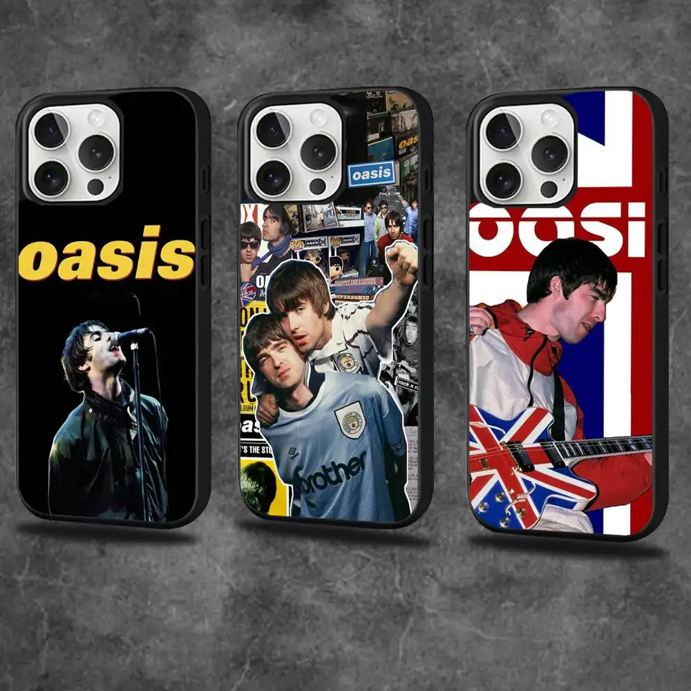 

Rock Band O-Oasis Phone Case For iPhone 17,16,15,14,13,12,11,Pro,Max,Plus,Mini,SE4,E Magnetic Magsafe Wireless Charging