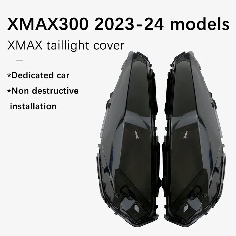 Motorcycle Accessories for Yamaha Xmax300 Xmax 300 X-MAX300 2023-2024 Modified Rear Brake Light Protective Cover ABS Housing Cap