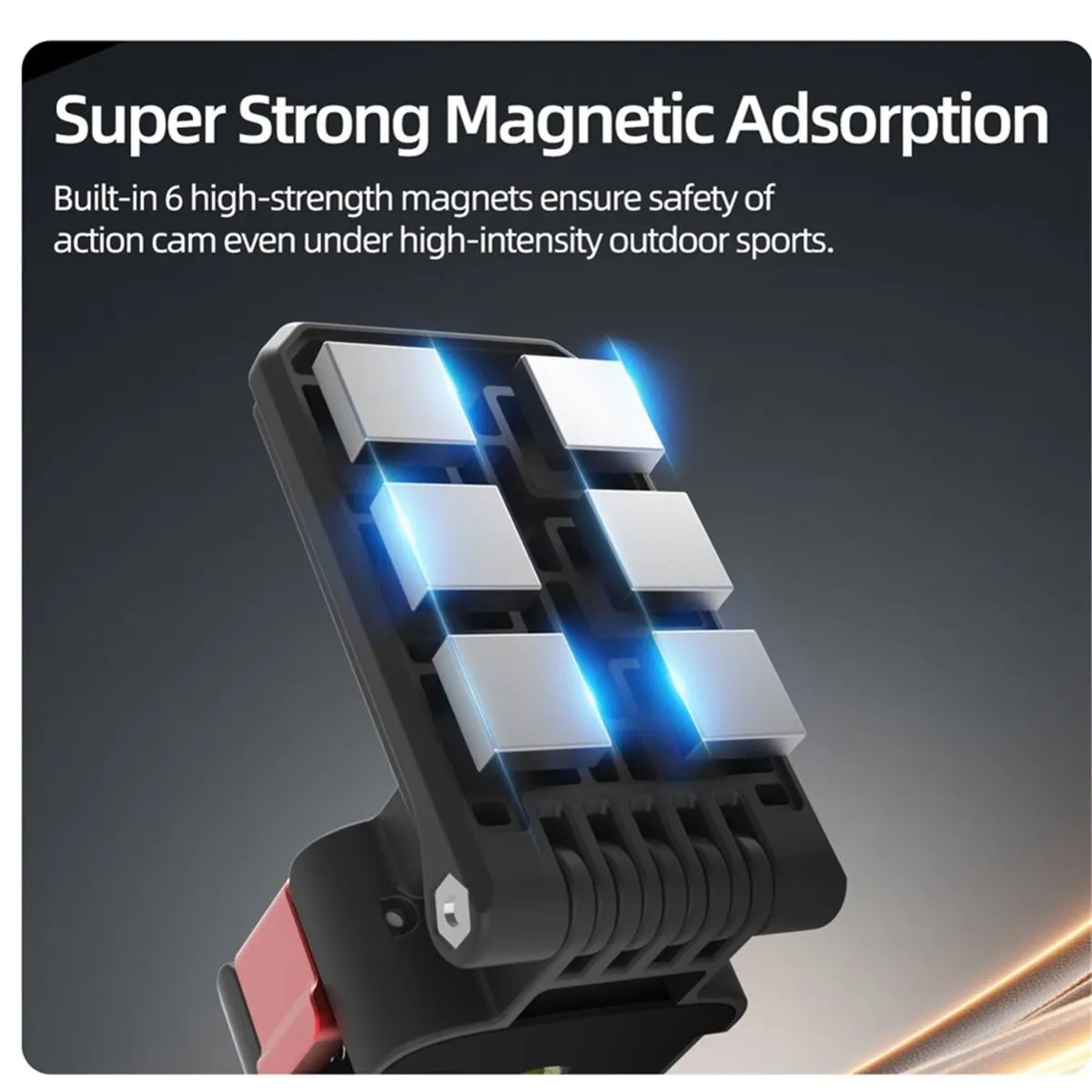 Dynamic Quick Release Expansion Mount for DJI Pocket 4 Magnetic Protective Case for DJI Pocket 3 Outdoor Photography Black