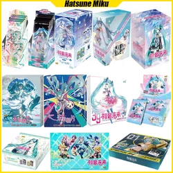 KAYOU Hatsune Miku Cards Full Series Anime Collection Cards Mistery Boxes Board Game Toys Birthday Gifts for Kids
