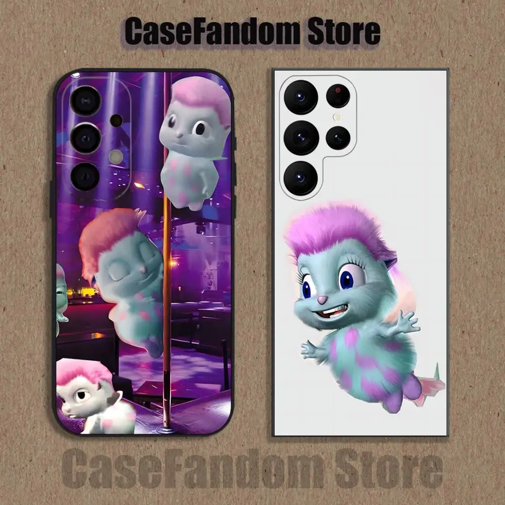 

B-Bibble Doll Cute Phone Case For Samsung S26,S25,S24,S21,S22,S23,S30,Ultra,S20,Plus,Fe,Lite,5G Black Cover