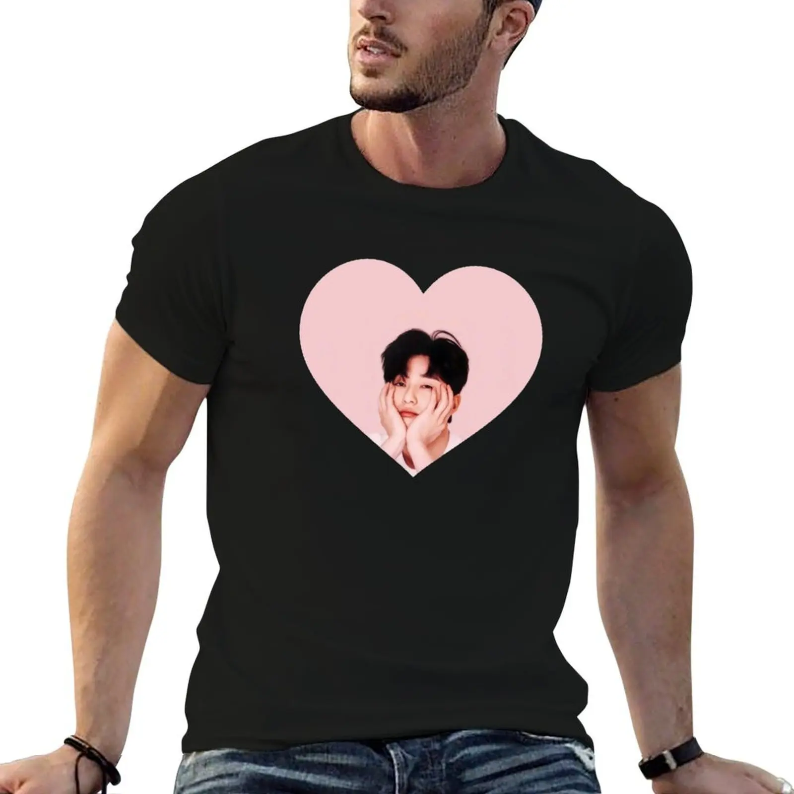 

Park Seo-Joon Lovesick T-Shirt anime tshirt funny t shirts man cotton t shirts man 100% T-shirt