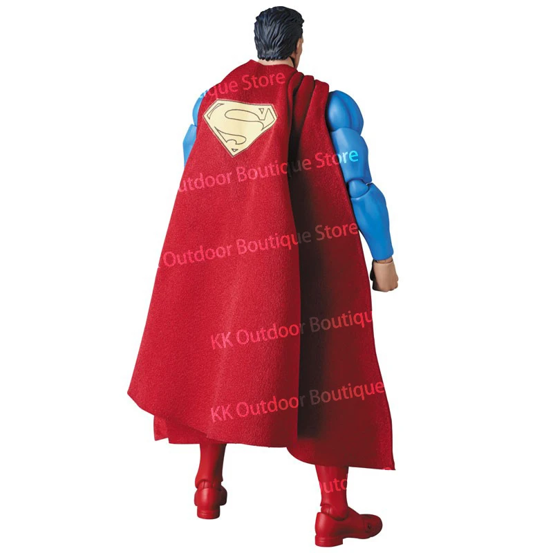 Novidade Quente: Brinquedos CT Superman Mafex 117, Figura de Ação do Super-Homem, Versão Batman Hush, Modelo de Estátua para Presentes e Brinquedos Infantis