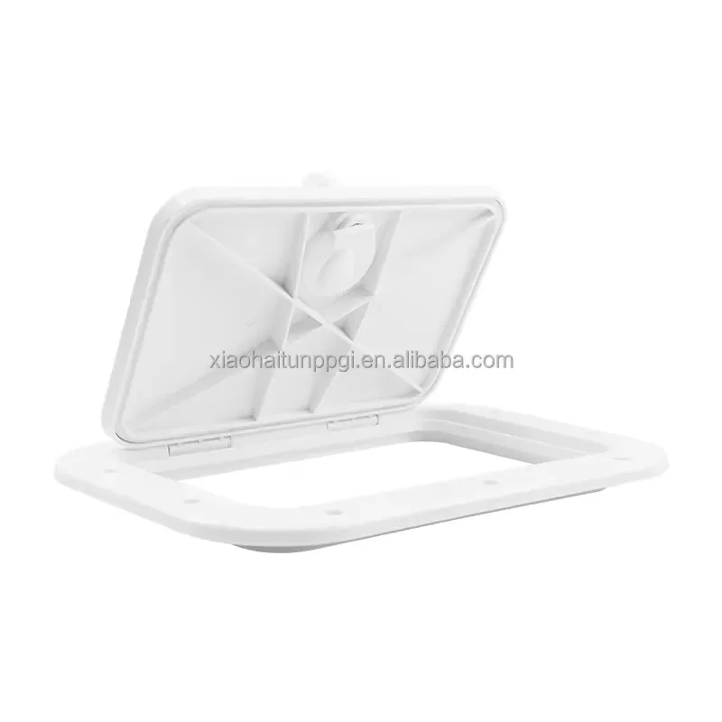 Little Dolphin ABS Plastic Round Marine Boat Hatch Deck Inspection Plate Cover Yacht Ship Hardware Access Port Waterproof view 5