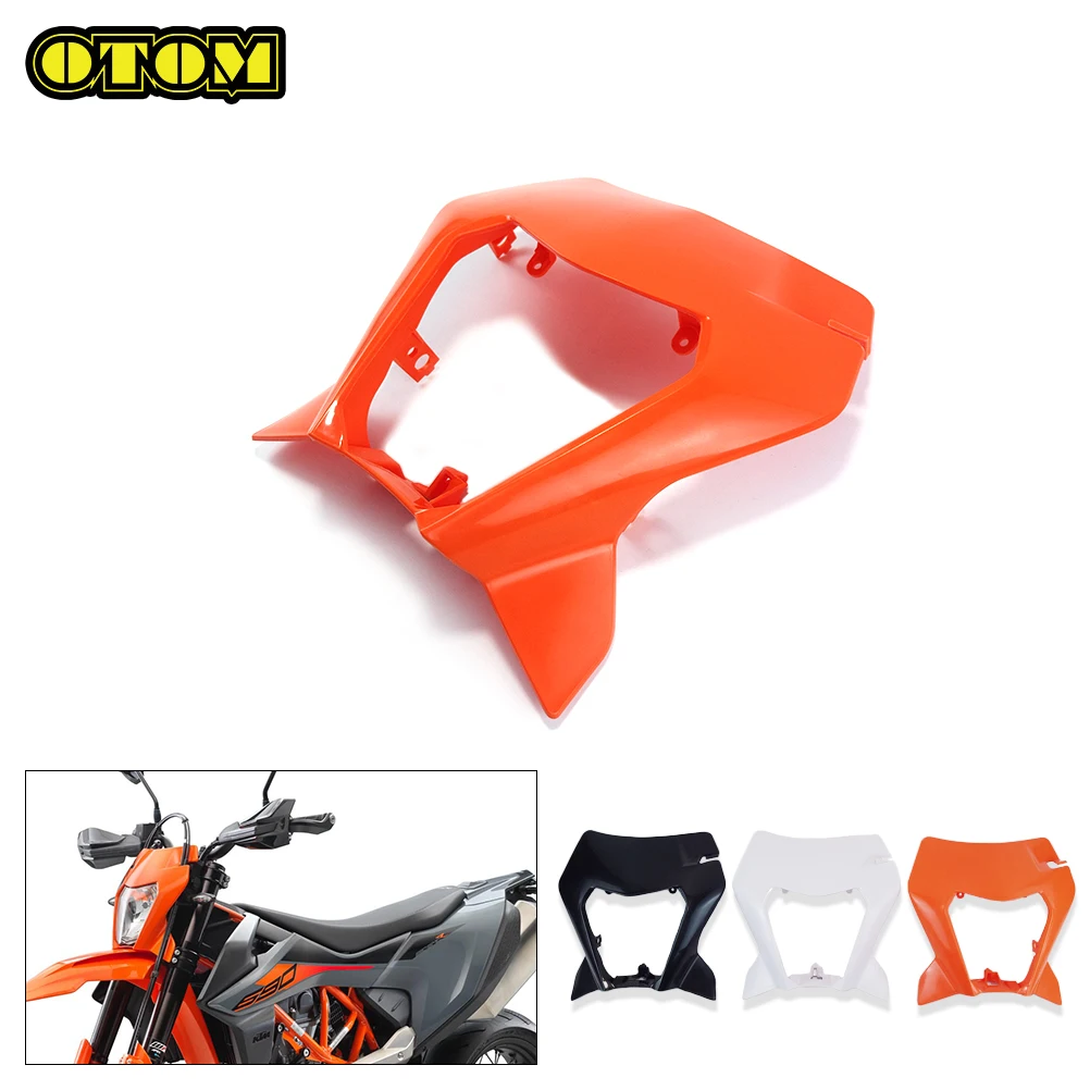 OTOM For KTM New Headlight Cover Front Headlamp Head Light Rally Version 690 Enduro-R SMC-R 2021 76908001000EB Motorbike Parts