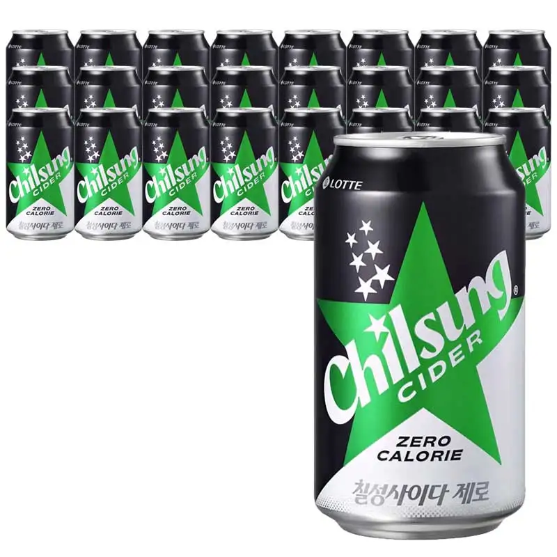 Lottechiselong Bebida Chilena Saida Zero 355ml X 24 Latas