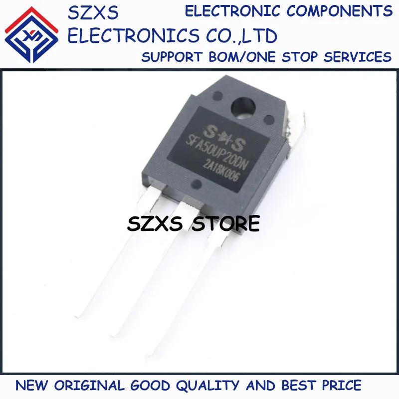 

New Original 20Pcs SFA50UP20DN TO-3P 200V 50A Fast Recovery Diode In Stock Electronic Components Good Quality
