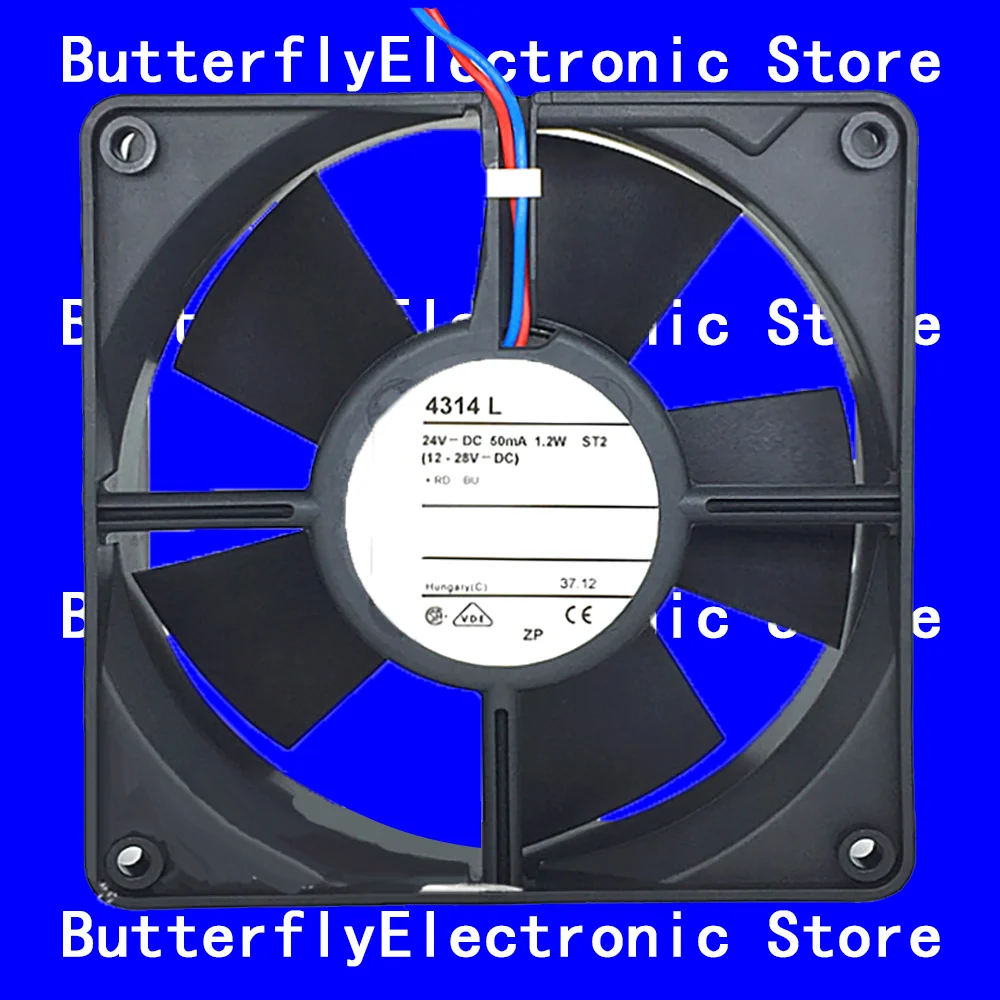 

НОВЫЙ ОРИГИНАЛЬНЫЙ ВЕНТИЛЯТОР 4314L 4314 L 24 В постоянного тока 1,2 Вт 12032 12 СМ 120*120*32 ММ