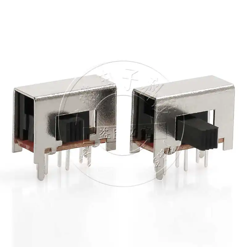 50PC/SK-22H01 high 3/7mm double row 6 feet two gears toggle power switch sliding, side dial, horizontal handle type