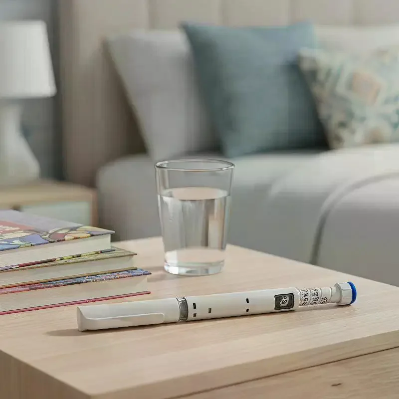 Insulin Injection Pen Accurate Dosage Control Easy Operation Portable Slim Design For Home Senior Diabetic Use