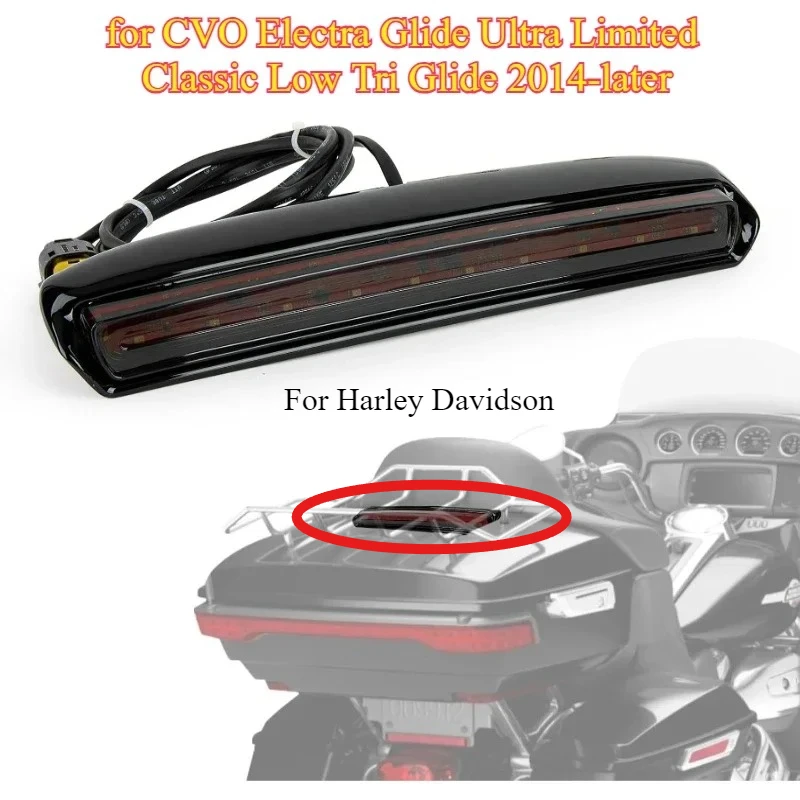 

Мотоциклетные ходовые огни, стоп-сигналы, поворотники для Harley CVO Electra Glide Ultra Limited Classic Low 2014-2026