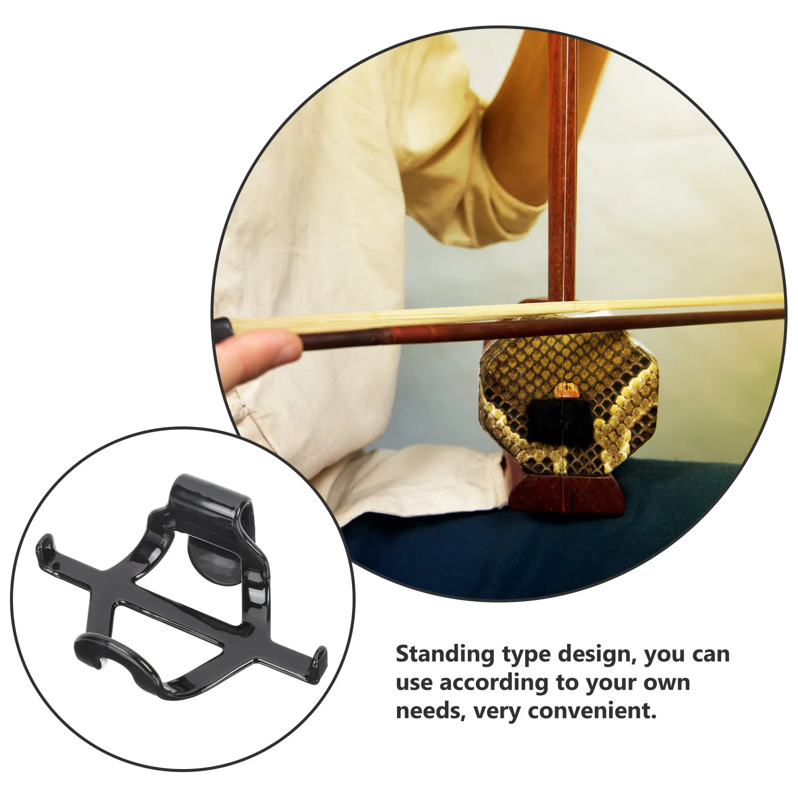 Holder Waist Sturdy Erhu Stand Creative Premium Musical Instrument Support Rack