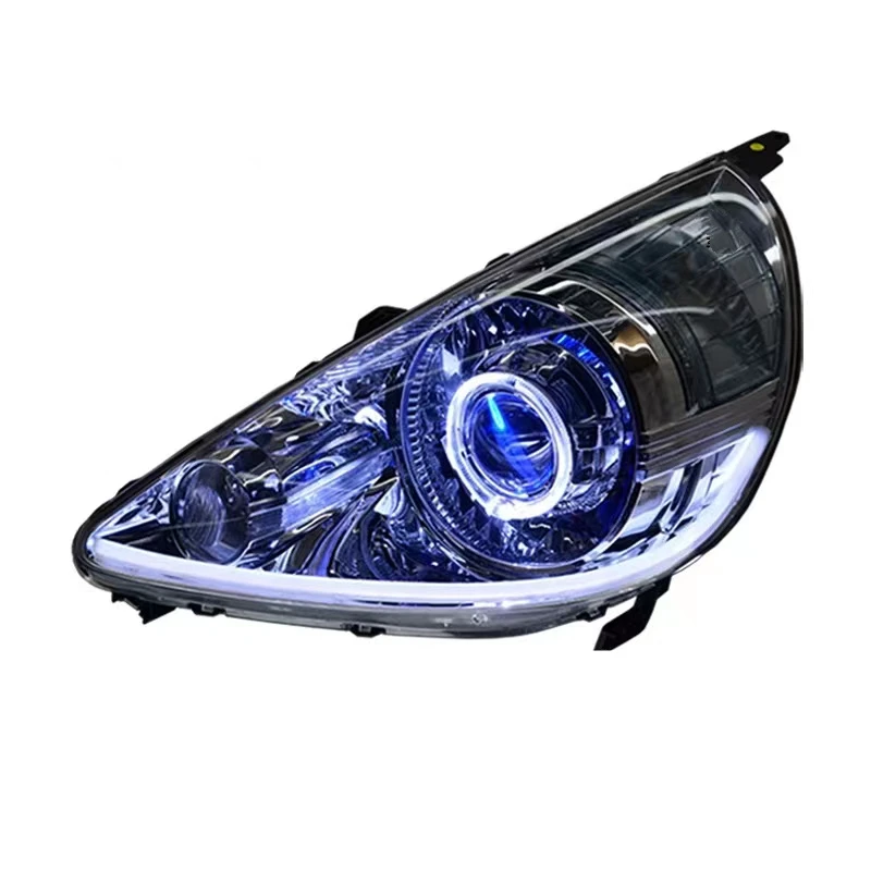 For Honda Fit GK5 2003-20 LED Headlight assembly Xenon angel devil eye DRL daytime running light lamp Car accessories