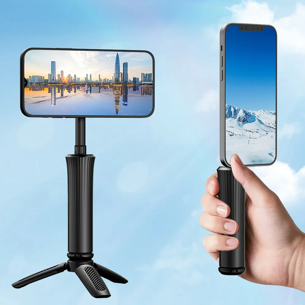 

Mini selfie stick 2025 tripod artifact travel portable mobile phone 360 ​​degree rotary floor-standing handheld stand
