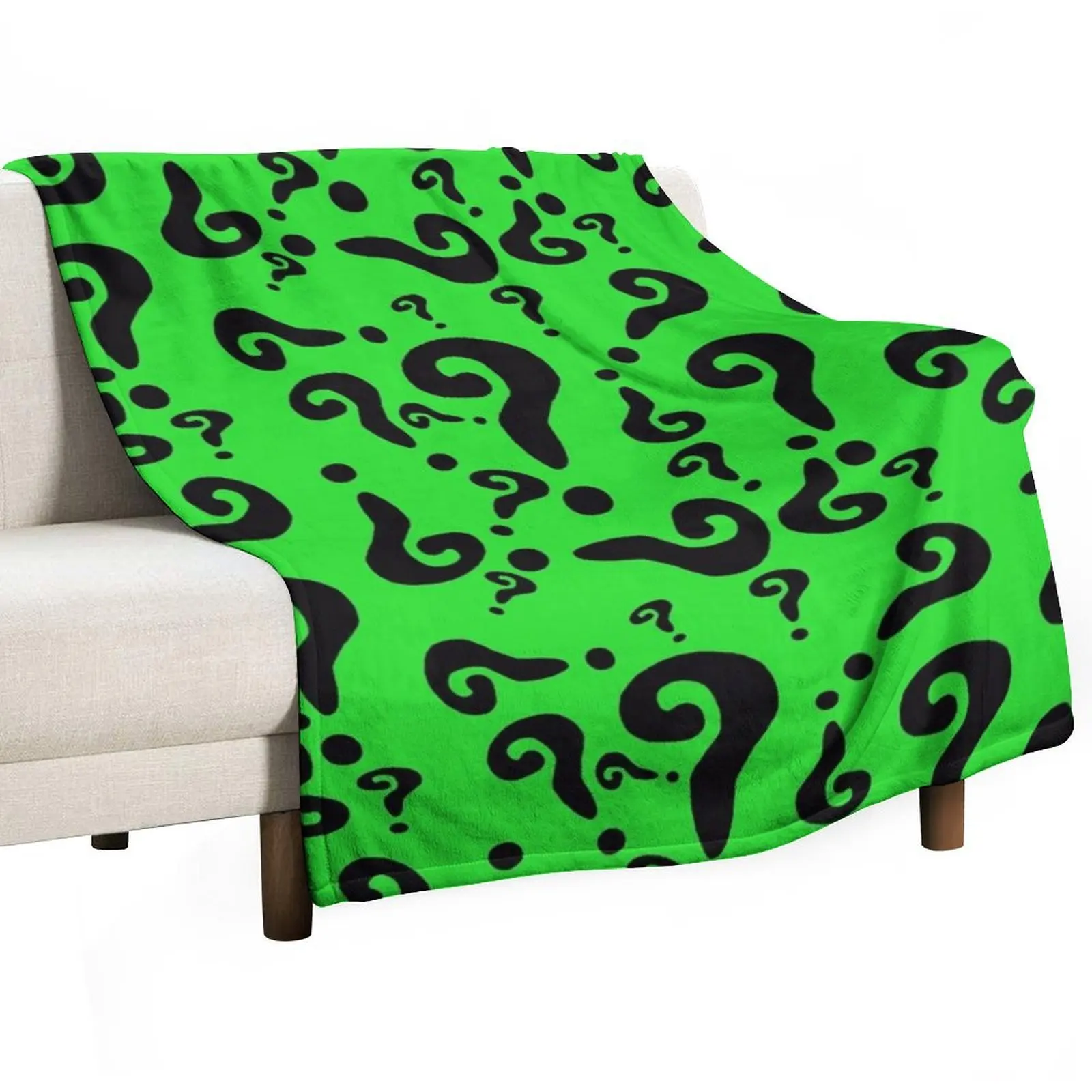 

The Riddler Throw Blanket Moving Blankets For Sofas Giant Sofa Sofas Blankets
