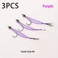 3PCS Purple