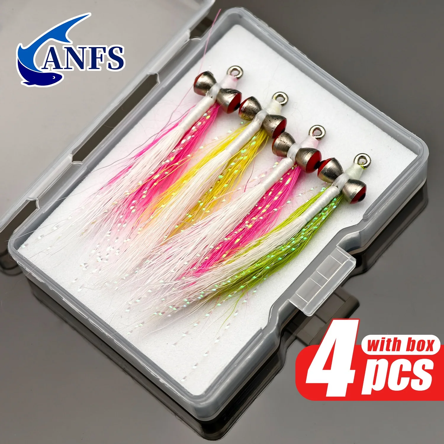 Anfs 4Pcs/Box Fly F…