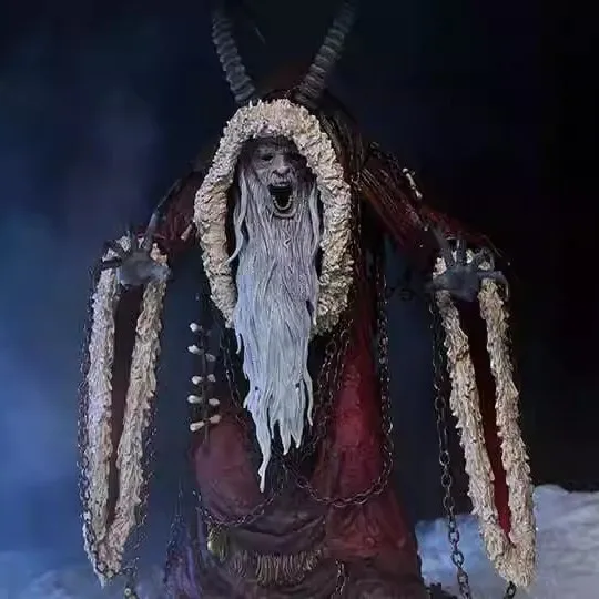 

Новая ограниченная серия Stock Neca 45498 Krampus Camps Krampus подвижная кукла праздничный подарок украшение рабочего стола