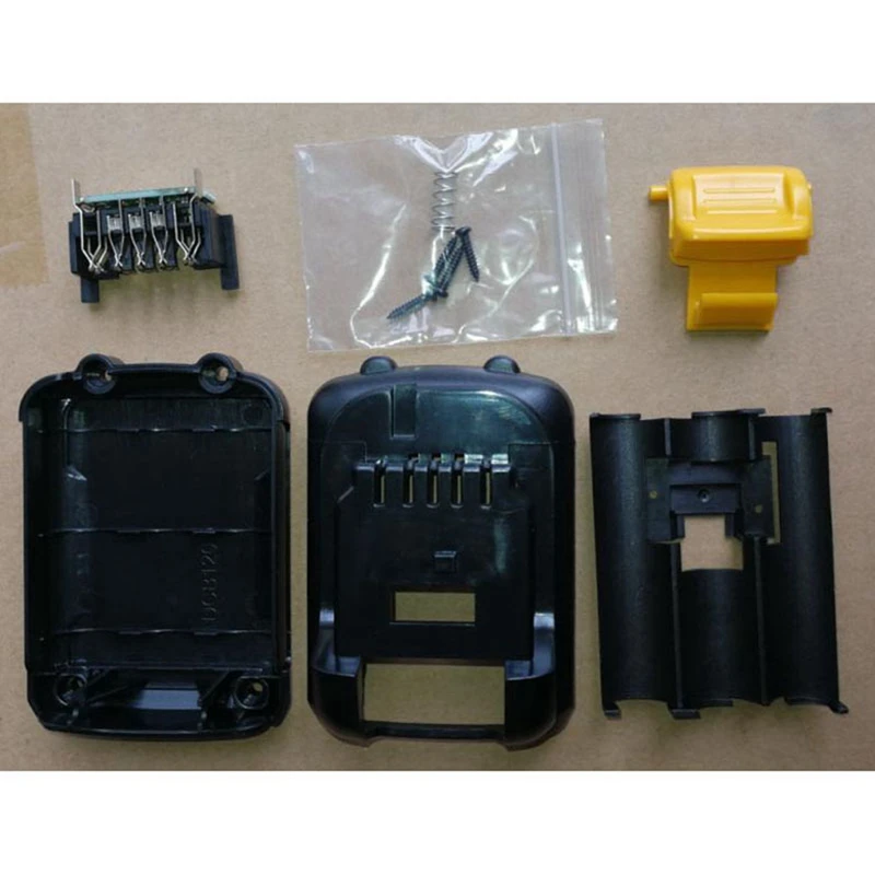 for DeWalt 10.8V 12V Li-Ion Battery Dcb125 Dcb127 DCB120 Battery Plastic Case PCB Charging Protection Circuit Board