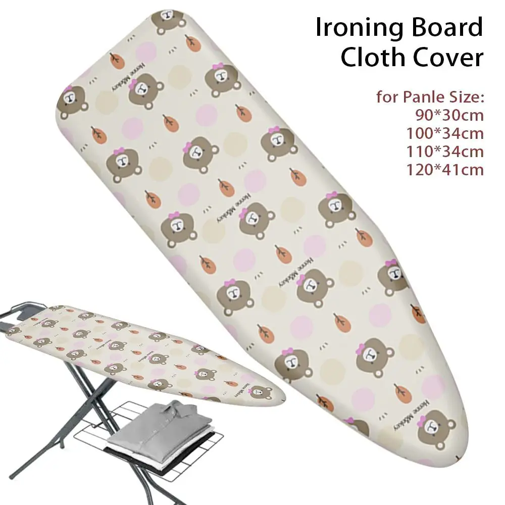 New Durable Ironing Board Cloth Universal Thickened Ironing Board Cover Pad Laundry Supplies Resistant Scorch Printed Padded