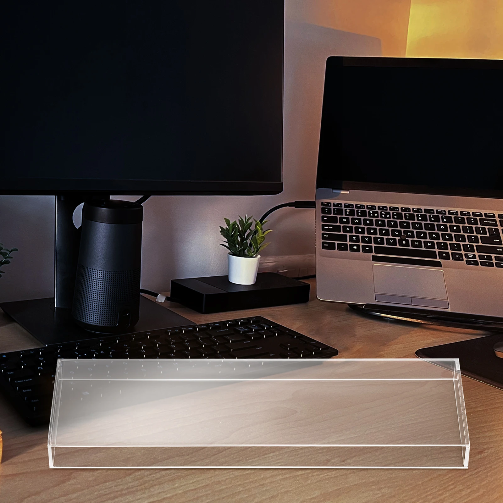 Keyboard Dust Cover Transparent Acrylic Mechanical Keyboard Protector Spill Proof Cat Resistant Full Coverage Pc Computer Dust