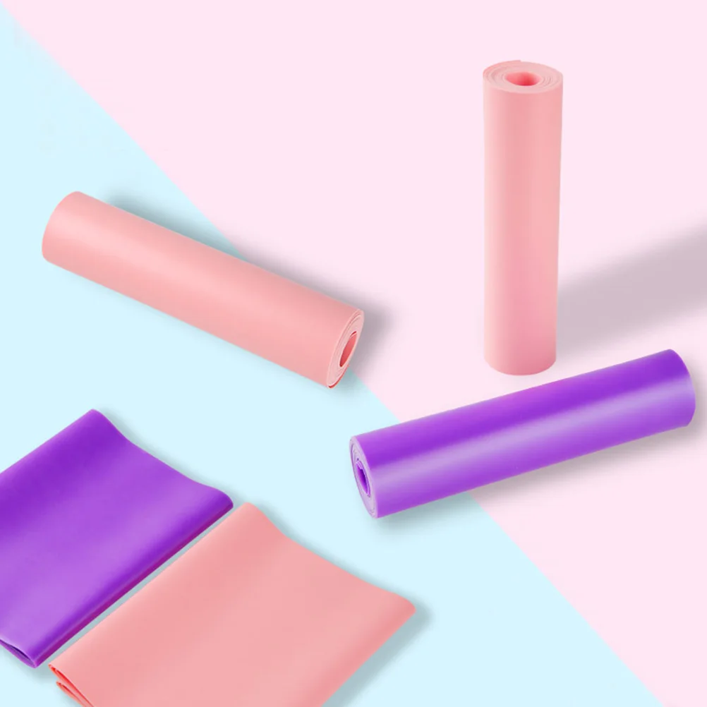 

4 PCS Stretch Strap Yoga Tension Tablets Fitness Resistance Bands Workout Sports Stretching Belt