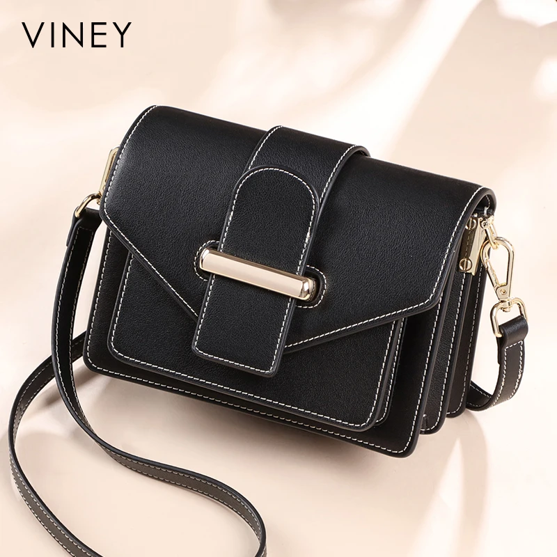 Hxl Women's Bag Crossbody Bag Fashion Leather Shoulder Bag High Sense Little Autumn Winter