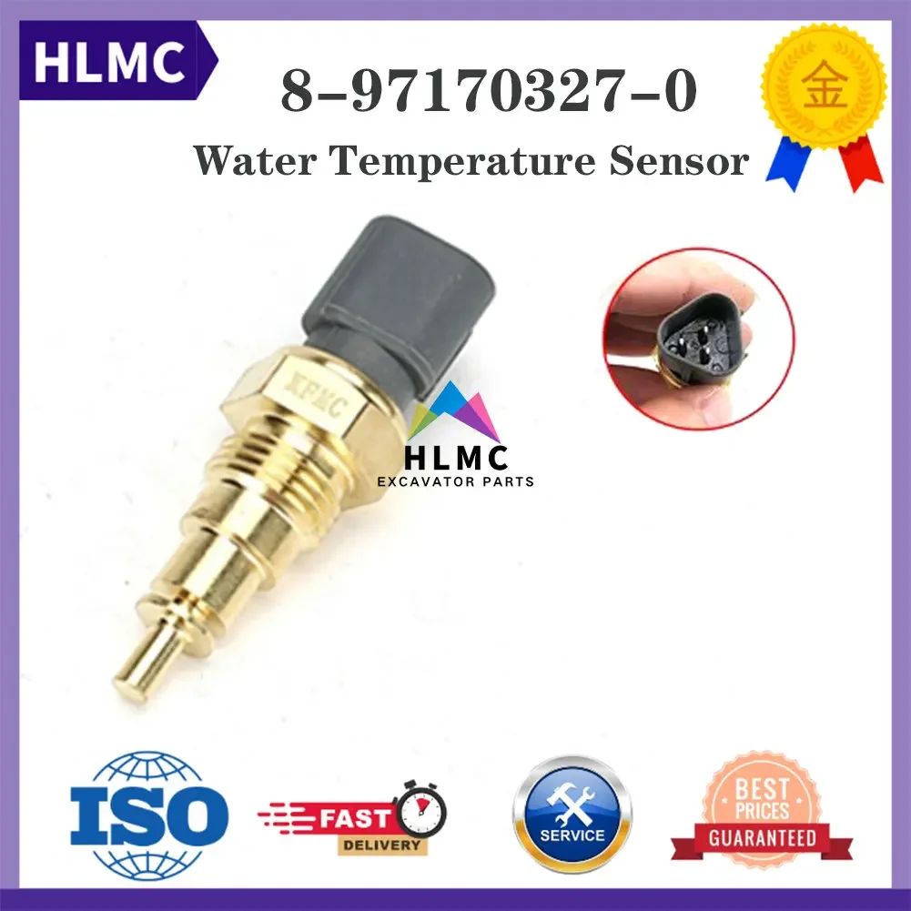 ZAX200-3 ZAX240-3 ZAX330-3 SH200-5 4HK1 6HK1 Engine Water Temperature Sensor 8-98023717-0 8980237170 8-97170327-0 8971703270