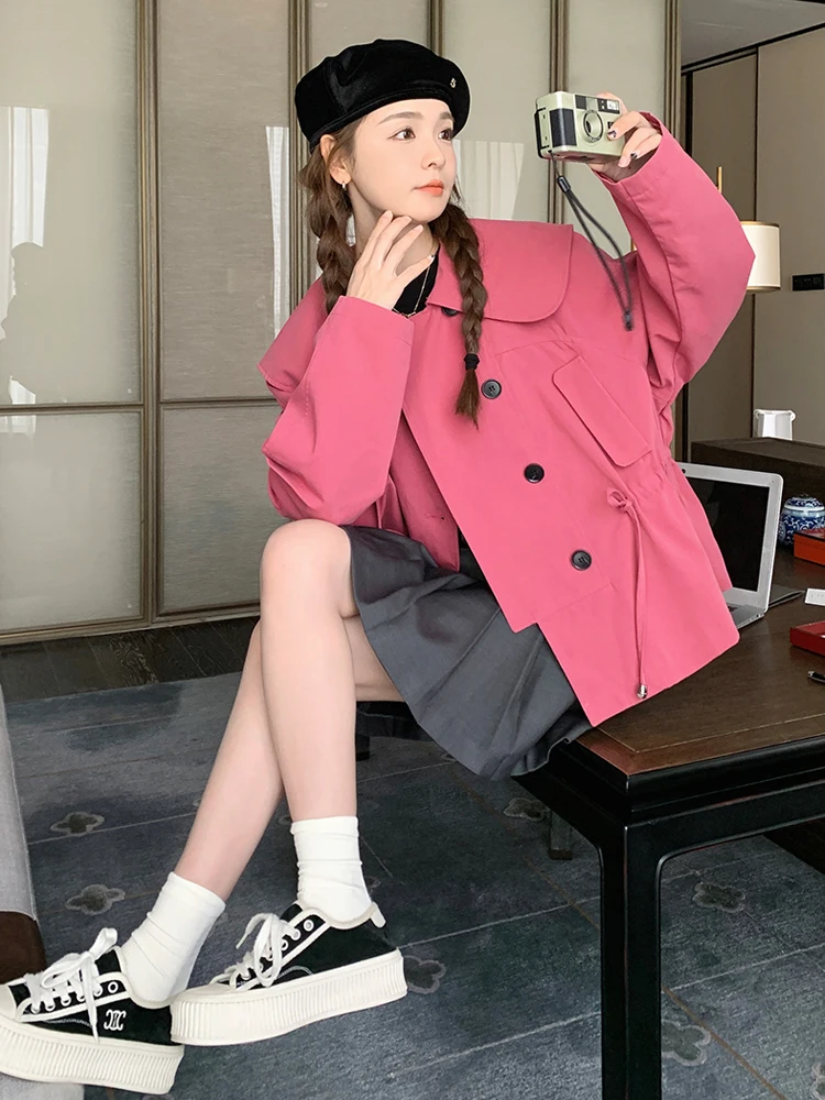 manteau-a-col-de-poupee-rose-pour-femmes-nouveau-haut-sens-dstring-amincissant-haut-decontracte-pour-jeunes-printemps-2025